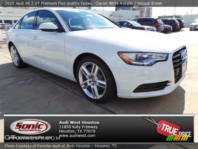 2015 Audi A6 2.0T Premium Plus quattro Sedan in Glacier White Metallic