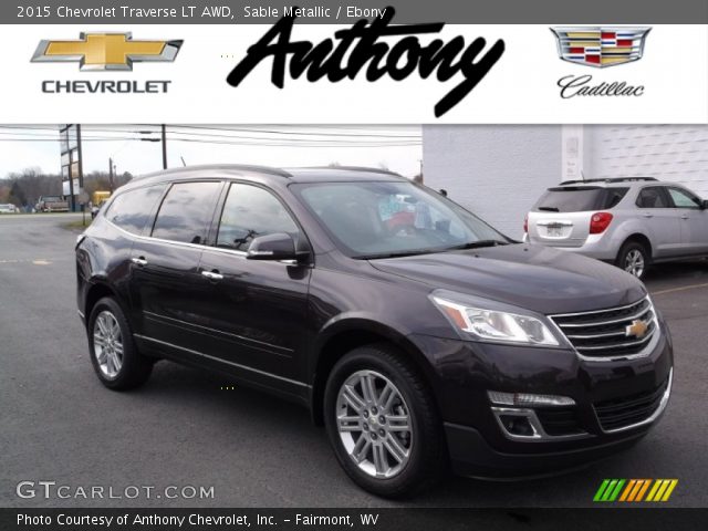 2015 Chevrolet Traverse LT AWD in Sable Metallic