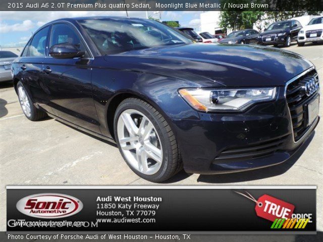 2015 Audi A6 2.0T Premium Plus quattro Sedan in Moonlight Blue Metallic