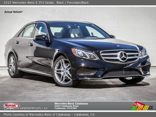 2015 Mercedes-Benz E 350 Sedan in Black