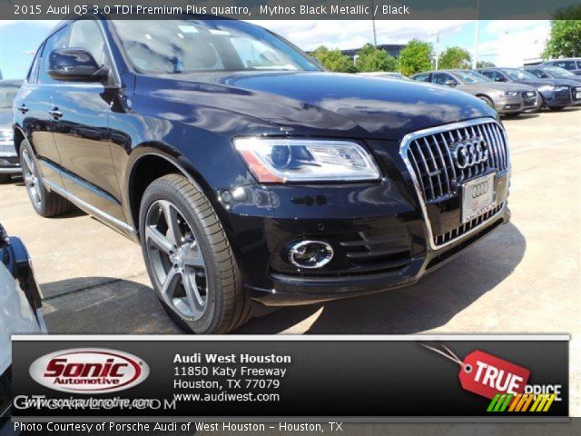 2015 Audi Q5 3.0 TDI Premium Plus quattro in Mythos Black Metallic