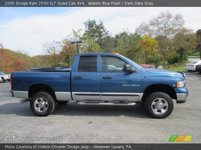 2005 Dodge Ram 2500 SLT Quad Cab 4x4 in Atlantic Blue Pearl