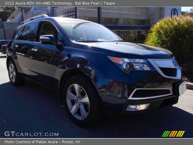 2012 Acura MDX SH-AWD Technology in Bali Blue Pearl