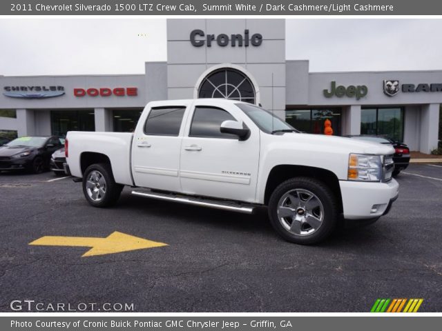 2011 Chevrolet Silverado 1500 LTZ Crew Cab in Summit White