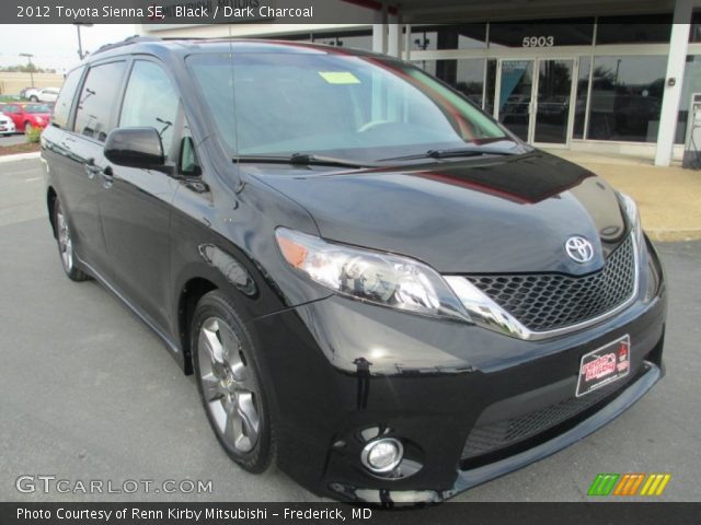 2012 Toyota Sienna SE in Black