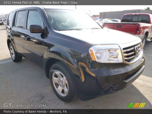 2012 Honda Pilot LX 4WD in Crystal Black Pearl