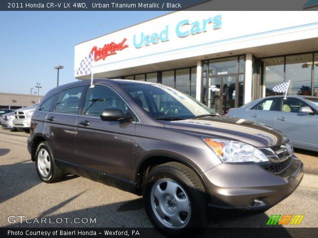 2011 Honda CR-V LX 4WD in Urban Titanium Metallic