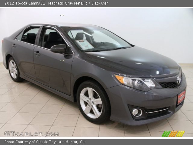 2012 Toyota Camry SE in Magnetic Gray Metallic