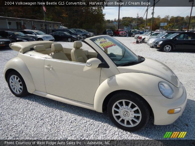 2004 Volkswagen New Beetle GLS Convertible in Harvest Moon Beige