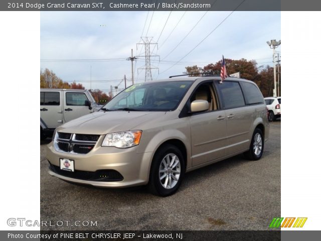 2014 Dodge Grand Caravan SXT in Cashmere Pearl