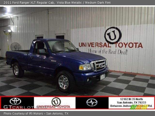 2011 Ford Ranger XLT Regular Cab in Vista Blue Metallic