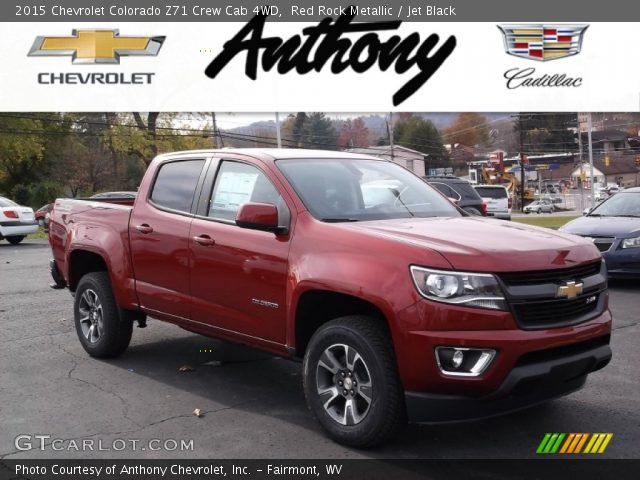 2015 Chevrolet Colorado Z71 Crew Cab 4WD in Red Rock Metallic