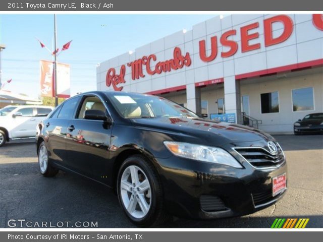 2011 Toyota Camry LE in Black
