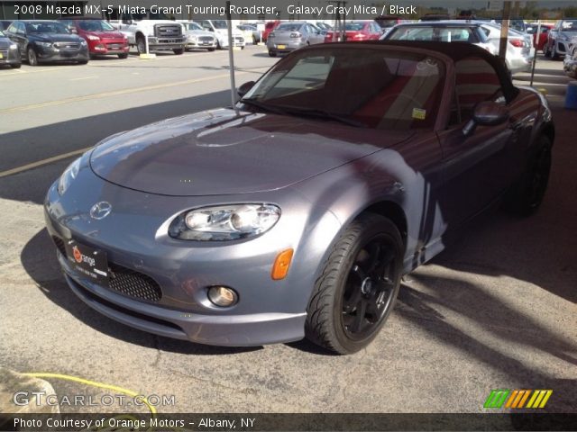 2008 Mazda MX-5 Miata Grand Touring Roadster in Galaxy Gray Mica