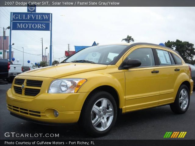 2007 Dodge Caliber SXT in Solar Yellow