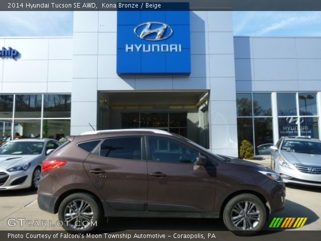 2014 Hyundai Tucson SE AWD in Kona Bronze