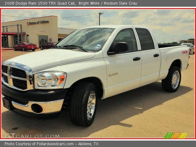 2008 Dodge Ram 1500 TRX Quad Cab in Bright White