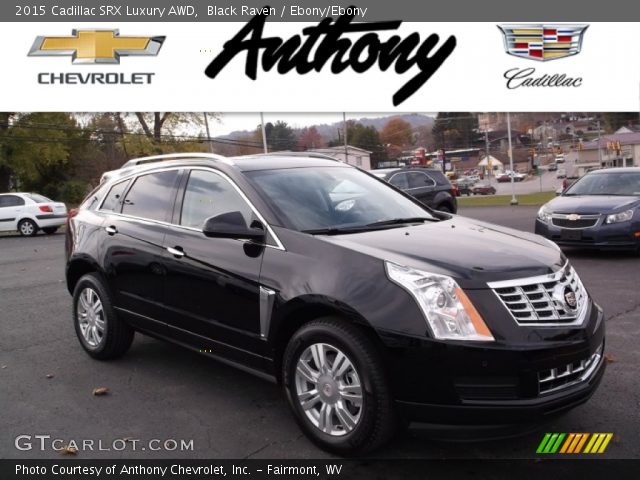 2015 Cadillac SRX Luxury AWD in Black Raven