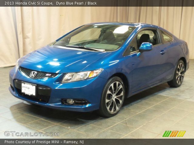 2013 Honda Civic Si Coupe in Dyno Blue Pearl