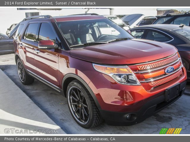 2014 Ford Explorer Limited in Sunset