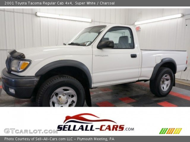 2001 Toyota Tacoma Regular Cab 4x4 in Super White