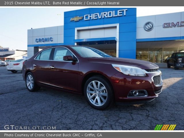 2015 Chevrolet Malibu LTZ in Butte Red Metallic