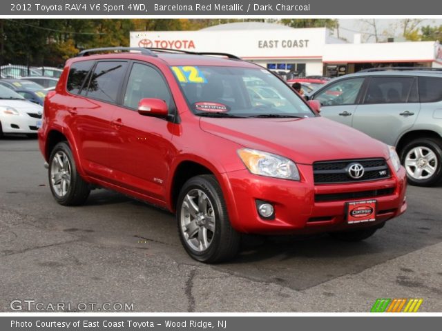 2012 Toyota RAV4 V6 Sport 4WD in Barcelona Red Metallic
