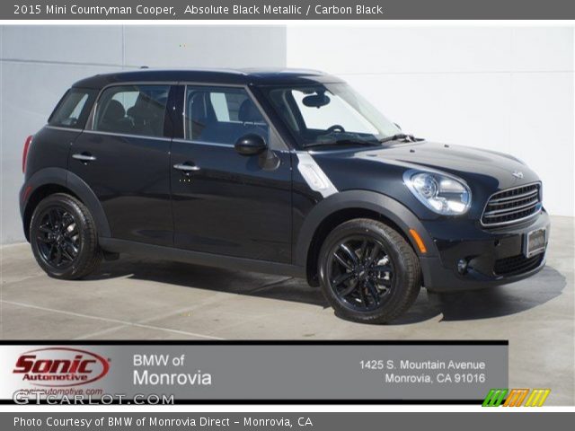 2015 Mini Countryman Cooper in Absolute Black Metallic