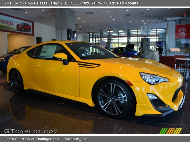 2015 Scion FR-S Release Series 1.0 in RS 1.0 Yuzu Yellow
