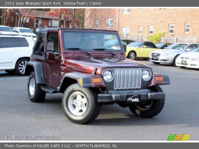 2001 Jeep Wrangler Sport 4x4 in Sienna Pearl