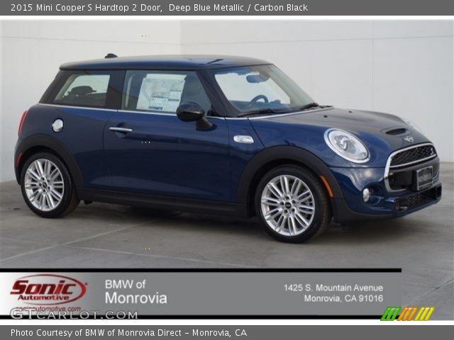 2015 Mini Cooper S Hardtop 2 Door in Deep Blue Metallic