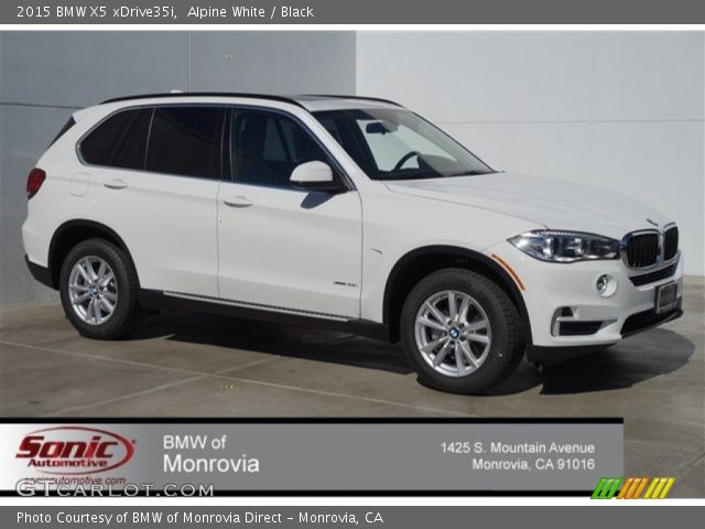 2015 BMW X5 xDrive35i in Alpine White
