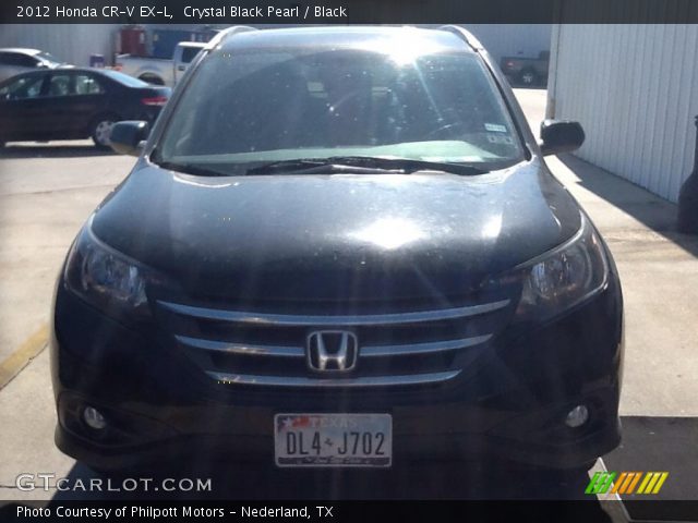 2012 Honda CR-V EX-L in Crystal Black Pearl