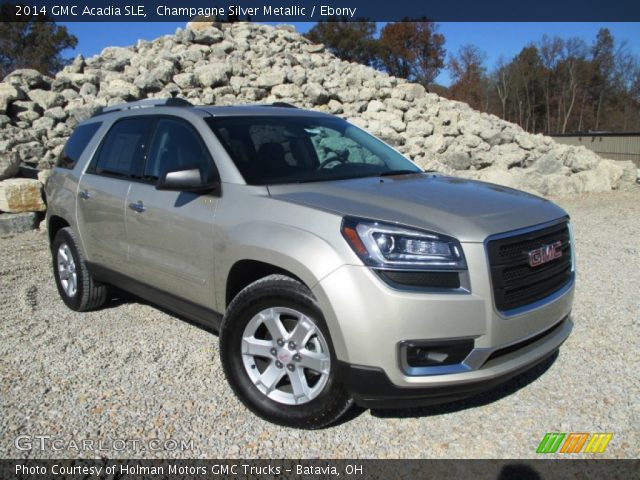 2014 GMC Acadia SLE in Champagne Silver Metallic