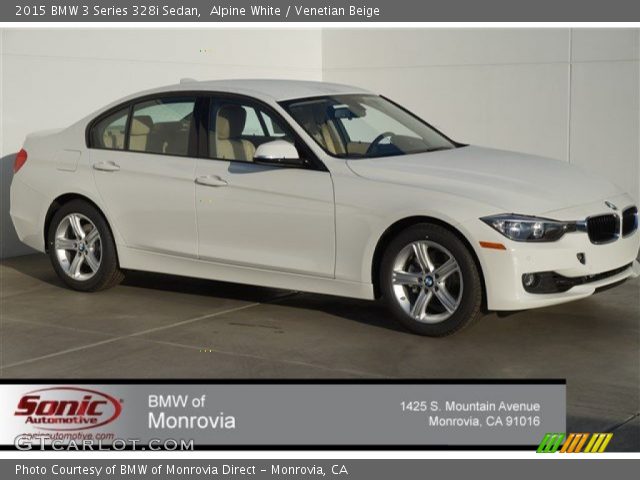 2015 BMW 3 Series 328i Sedan in Alpine White