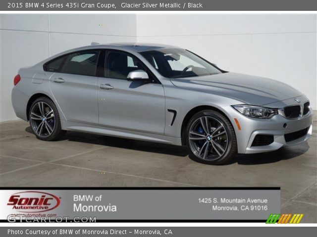 2015 BMW 4 Series 435i Gran Coupe in Glacier Silver Metallic