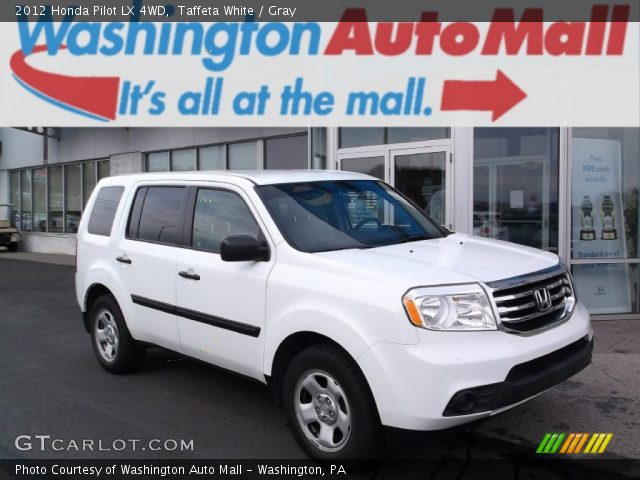 2012 Honda Pilot LX 4WD in Taffeta White