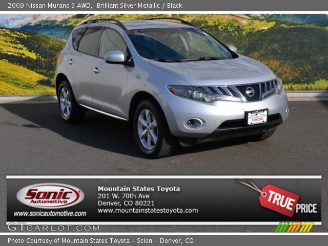 2009 Nissan Murano S AWD in Brilliant Silver Metallic