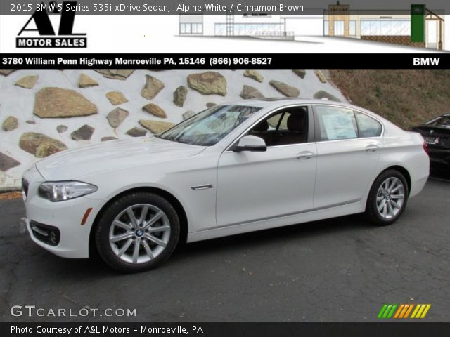 2015 BMW 5 Series 535i xDrive Sedan in Alpine White
