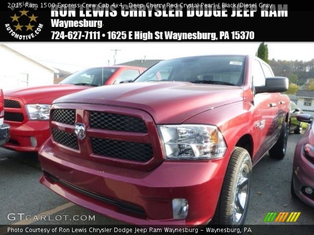 2015 Ram 1500 Express Crew Cab 4x4 in Deep Cherry Red Crystal Pearl