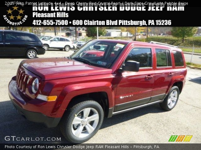 2015 Jeep Patriot Latitude 4x4 in Deep Cherry Red Crystal Pearl