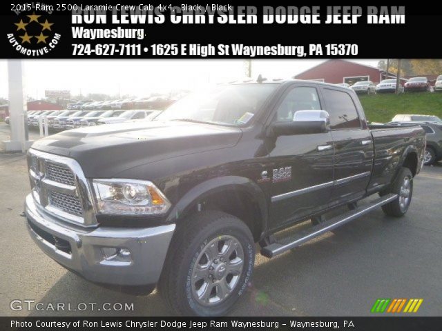2015 Ram 2500 Laramie Crew Cab 4x4 in Black