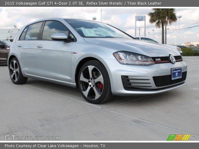 2015 Volkswagen Golf GTI 4-Door 2.0T SE in Reflex Silver Metallic