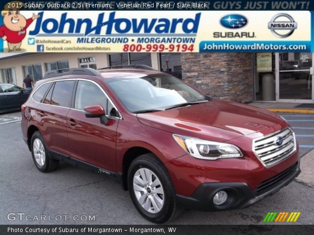 2015 Subaru Outback 2.5i Premium in Venetian Red Pearl