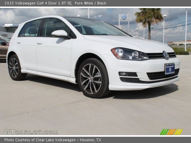 2015 Volkswagen Golf 4 Door 1.8T SE in Pure White
