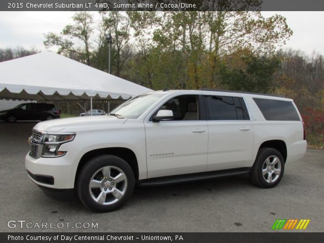 2015 Chevrolet Suburban LT 4WD in Summit White