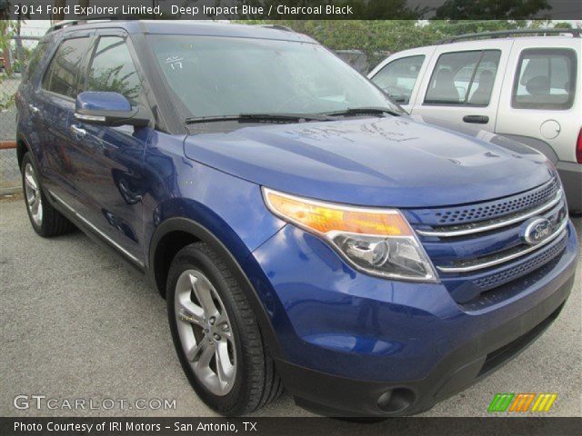 2014 Ford Explorer Limited in Deep Impact Blue