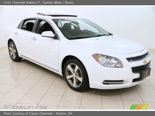 2012 Chevrolet Malibu LT in Summit White