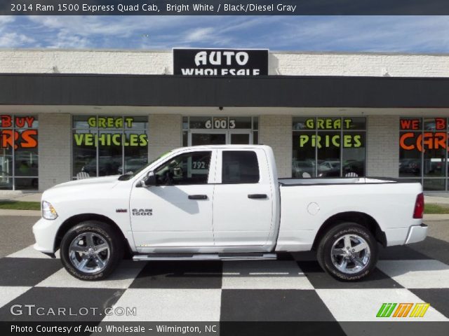 2014 Ram 1500 Express Quad Cab in Bright White