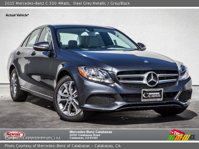 2015 Mercedes-Benz C 300 4Matic in Steel Grey Metallic